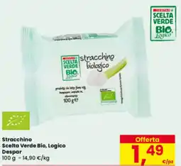 Eurospar Stracchino Scelta Verde Bio, Logico Despar offerta