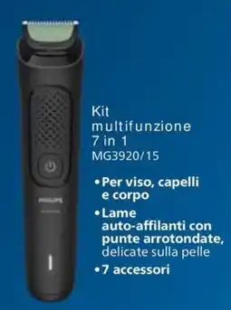 Unieuro Kit multifunzione 7 in 1 Philips offerta
