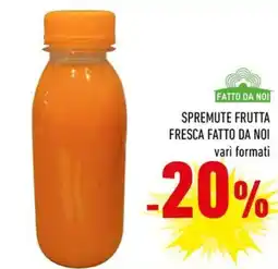 Conad Spremute frutta fresca fatto da noi offerta