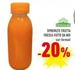 Conad Spremute frutta fresca fatto da noi offerta