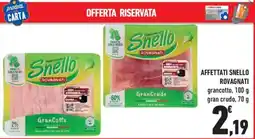 Conad Affettati Snello Rovagnati offerta