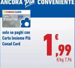 Conad Carta Insieme Più offerta