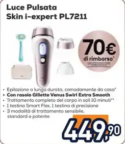 Unieuro Luce Pulsata Skin i-expert PL7211 offerta