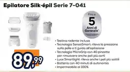 Unieuro Epilatore Silk·épil Serie 7-041 offerta