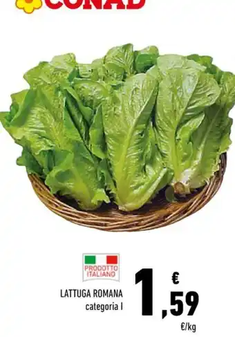 Conad LATTUGA ROMANA offerta