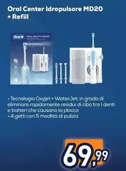 Unieuro Oral Center Idropulsore MD20 offerta