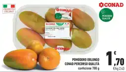 Conad POMODORO OBLUNGO CONAD PERCORSO QUALITÀ offerta