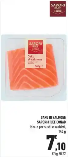 Conad Saku di salmone offerta