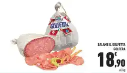 Conad Salame il Golfetta Golfera offerta