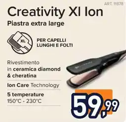 Unieuro Creativity XL Ion Piastra extra large offerta