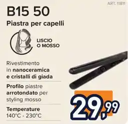 Unieuro B15 50 Piastra per capelli offerta