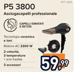 Unieuro P5 3800 Asciugacapelli professionale offerta