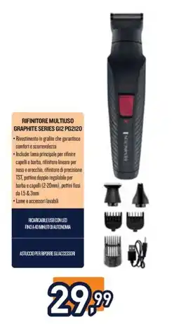 Unieuro Rifinitore Multiuso Graphite Series G12 PG2120 offerta