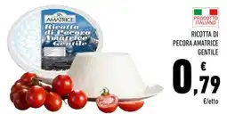 Conad Ricotta di Pecora Amatrice Gentile offerta