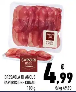 Conad Bresaola di Angus SAPORI&IDEE CONAD offerta