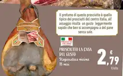 Conad Prosciutto La Casa Del Gusto offerta