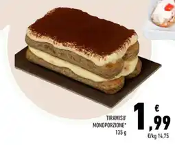 Conad Tiramisu' monoporzione offerta