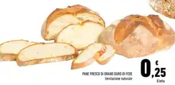 Conad Pane fresco di grano duro di fede offerta