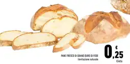 Conad Pane fresco di grano duro di fede offerta
