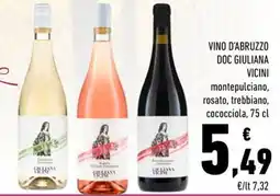 Conad Vino d'Abruzzo DOC Giuliana Vicini offerta