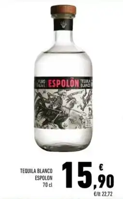 Conad Tequila Blanco Espolòn offerta