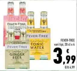 Conad FEVER-TREE vari tipi offerta