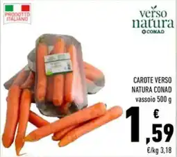 Conad CAROTE VERSO Natura CONAD offerta