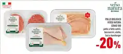 Conad POLLO BIOLOGICO VERSO NATURA CONAD BIO offerta