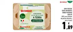 Conad Uova fresche CONAD offerta