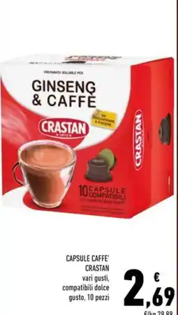 Conad Ginseng & Caffè Crastan offerta
