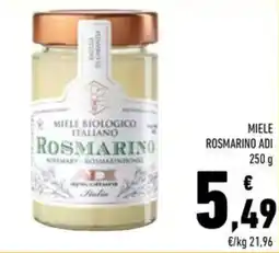 Conad Miele Biologico Italiano Rosmarino ADI offerta