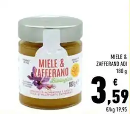 Conad Miele & Zafferano ADI offerta