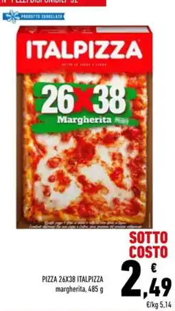 Conad PIZZA 26X38 ITALPIZZA margherita offerta