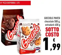 Conad Gocci ole Pavesi chocolate offerta
