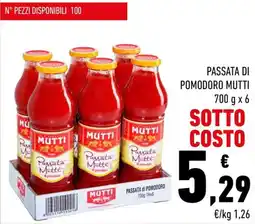 Conad Passata Mutti offerta