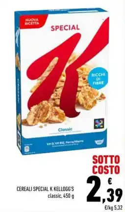 Conad CEREALI SPECIAL K KELLOGG'S classic offerta