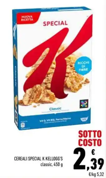 Conad CEREALI SPECIAL K KELLOGG'S classic offerta