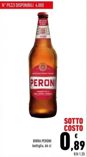 Conad Birra Peroni offerta