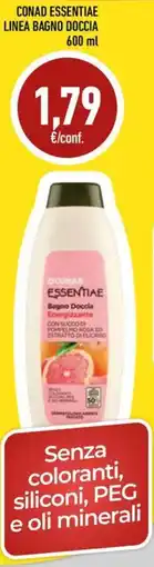 Conad Conad essentiae linea bagno doccia offerta