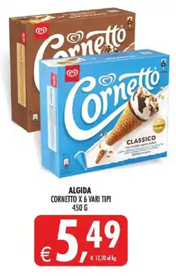 Deco Supermercati Algida Cornetto offerta