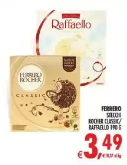 Deco Supermercati FERRERO ROCHER CLASSIC/RAFFAELLO offerta