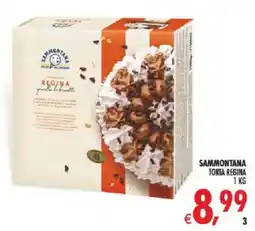 Deco Supermercati Sammontana Tortia Regina offerta