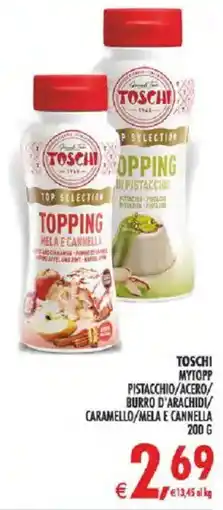 Deco Supermercati TOSCHI TOPPING offerta