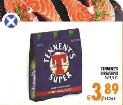 Deco Supermercati TENNENT'S SUPER offerta