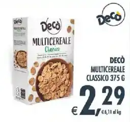 Deco Supermercati Decò Multicereale Classico offerta
