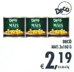 Deco Supermercati Decò MAIS offerta