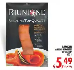 Deco Supermercati RIUNIONE SALMONE NORVEGESE TOP QUALITY offerta