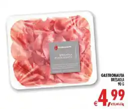 Deco Supermercati GASTRONAUTA BRESAOLA offerta