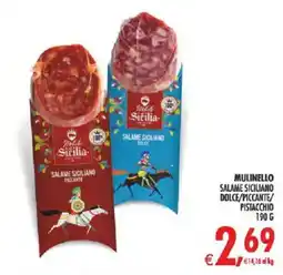 Deco Supermercati MULINELLO SALAME SICILIANO offerta