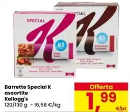 Eurospar Barrette Special K Kellogg's offerta